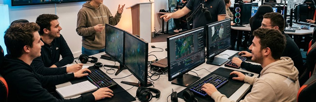 salle de formation esport